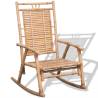 Rocking Chair Bamboo - Stylish & Durable for Indoor & Outdoor