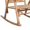 Rocking Chair Bamboo - Stylish & Durable for Indoor & Outdoor