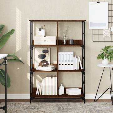 Bookshelf Brown Oak - Stylish Storage Solution | HipoMarket UK