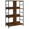 Bookshelf Brown Oak - Stylish Storage Solution | HipoMarket UK