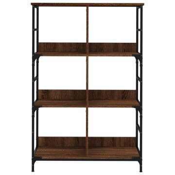 Bookshelf Brown Oak - Stylish Storage Solution | HipoMarket UK