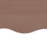 Replacement Awning Fabric Brown 6x3m - Hipomarket UK