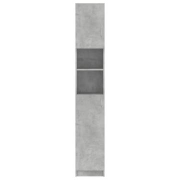 Concrete Grey Bathroom Cabinet - Stylish & Functional Storage