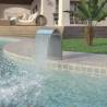 Pool Fountain Stainless Steel 45x30x65 cm - Buy Online UK