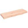 Wall Shelf 80x30x(2-6) cm Untreated Solid Wood Oak Colour natural Size 80 x 30 x 6 cm Quantity in Package 1 Number of Pieces 