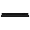 Stylish Wall Shelves 4 pcs Black - 40x9x3 cm | HiPoMarket UK