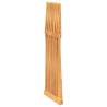 Stylish Folding Stool - Solid Teak Wood - 40x32.5x70 cm