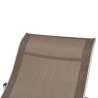 Folding Sun Loungers 2 pcs - Taupe Textilene | HipoMarket