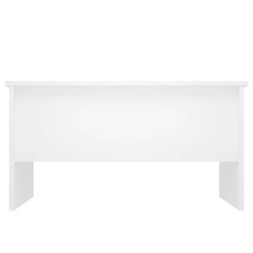 Elegant White Coffee Table - 80x50x42.5 cm - Premium Quality