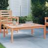 Garden Table 121x82.5x45 cm Solid Wood Douglas Colour natural douglas Size 121 x 82.5 x 45 cm Quantity in Package 1 