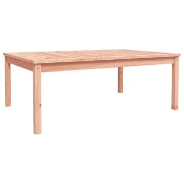 Garden Table - Solid Wood Douglas | 121x82.5 cm - Hipomarket