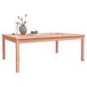 Garden Table - Solid Wood Douglas | 121x82.5 cm - Hipomarket