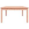 Garden Table - Solid Wood Douglas | 121x82.5 cm - Hipomarket