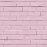 Noordwand Good Vibes Pink Brick Wall Wallpaper | HipoMarket