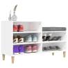 Shoe Cabinet White 102x36x60 cm | Stylish Storage Solution