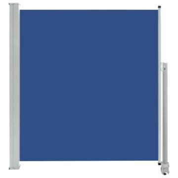 Patio Retractable Side Awning 140 x 300 cm - Blue