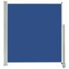 Patio Retractable Side Awning 140 x 300 cm - Blue