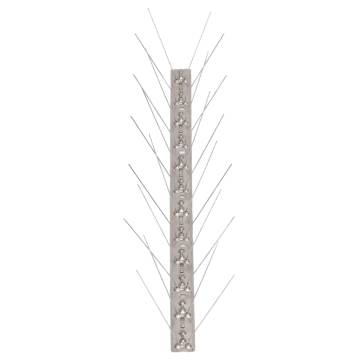 4-Row Stainless Steel Bird & Pigeon Spikes Set - 10m