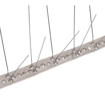 4-Row Stainless Steel Bird & Pigeon Spikes Set - 10m