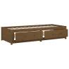 Day Bed Honey Brown - Solid Wood Pine - 75x190 cm