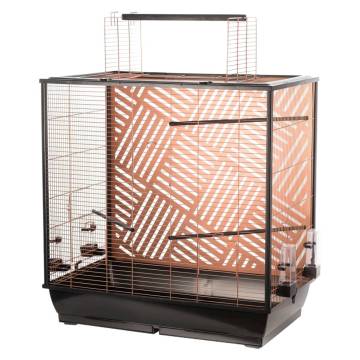 FLAMINGO Budgie Cage Siri - Spacious Copper Bird Home