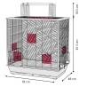 FLAMINGO Budgie Cage Siri - Spacious Copper Bird Home