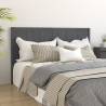 Bed Headboard Grey 125.5x4x100 cm Solid Pine Wood Colour grey Size 125.5 x 100 cm Quantity in Package 1 