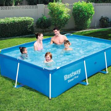 Bestway Steel Pro Swimming Pool 259x170x61 cm - Fun in Your Backyard