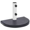 Black Granite Umbrella Base 40x28 cm - Sturdy & Elegant