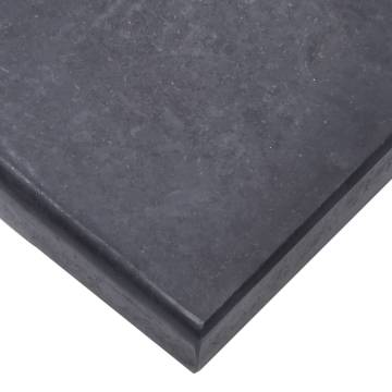 Black Granite Umbrella Base 40x28 cm - Sturdy & Elegant