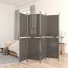 5-Panel Room Divider Anthracite 250x200 cm Fabric Colour anthracite Size 250 x 200 cm Number of 1 Number_of_Panels 5 