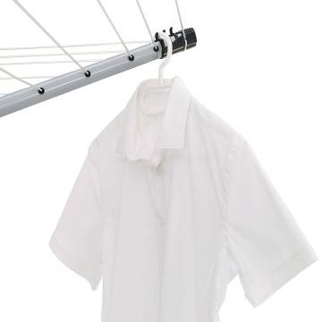 Leifheit Rotary Clothesline LinoPush 500 Schwarz - Easy Drying