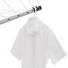 Leifheit Rotary Clothesline LinoPush 500 Schwarz - Easy Drying