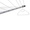 Leifheit Rotary Clothesline LinoPush 500 Schwarz - Easy Drying