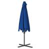 Outdoor Parasol with Steel Pole - Blue 300x230 cm | HipoMarket