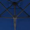 Outdoor Parasol with Steel Pole - Blue 300x230 cm | HipoMarket