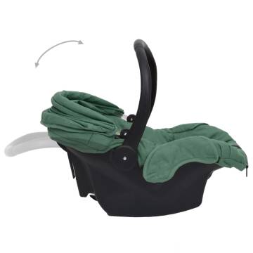 Baby Car Seat Green - Safe & Comfortable | HipoMarket