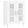 Elegant Highboard White 69.5x34x180 cm - Stylish Storage