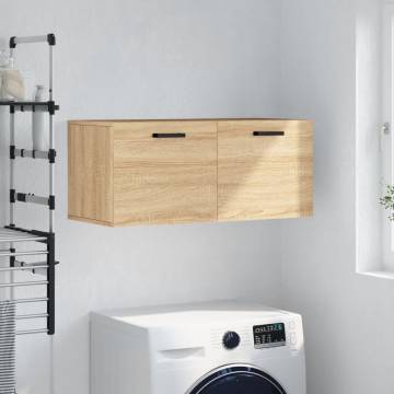 Wall Cabinet Sonoma Oak - 80x36.5 cm | Hipomarket