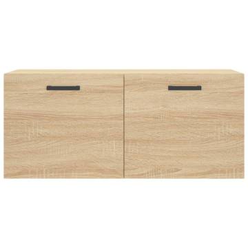 Wall Cabinet Sonoma Oak - 80x36.5 cm | Hipomarket