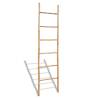 Bamboo Towel Ladder with 6 Rungs | Stylish & Durable Design