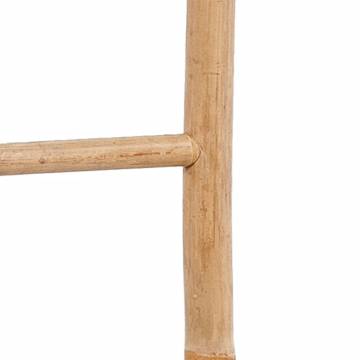 Bamboo Towel Ladder with 6 Rungs | Stylish & Durable Design