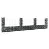 U-shape Gabion Basket with 4 Posts Iron 380x20x100 cm Size 380 x 20 x 100 cm Quantity in Package 1 