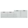 High Gloss White TV Cabinet - Modern Design | HipoMarket