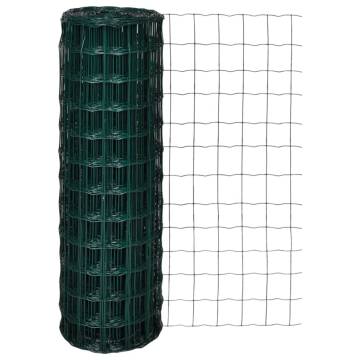 Euro Fence Steel 25x1.2m Green - Durable & Versatile Fencing