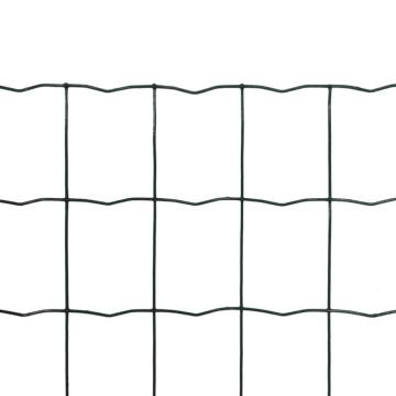 Euro Fence Steel 25x1.2m Green - Durable & Versatile Fencing