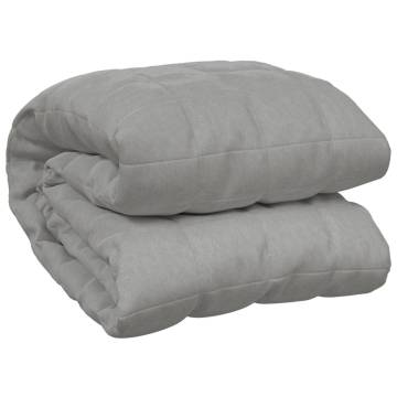 Weighted Blanket Grey 200x200 cm - Sleep Better with Comfort