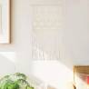 Handmade Macrame Wall Hanger 40x80 cm Cotton - HipoMarket