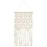 Handmade Macrame Wall Hanger 40x80 cm Cotton - HipoMarket