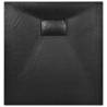 Shower Base Tray SMC Black 90x80 cm - Durable & Easy to Clean